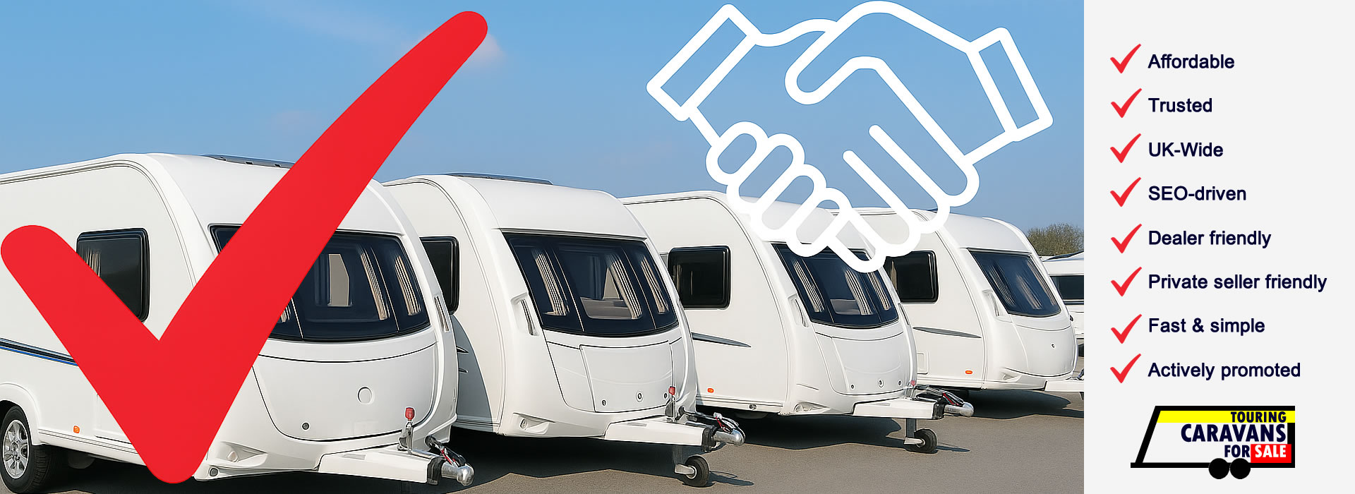 Touring caravans for sale UK